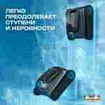 Умный робот-пылесос для бассейна «PoolRider»: сканирование, маршрутизация до 18 000 л/ч