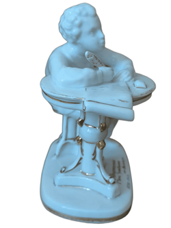 Фарфоровая статуэтка "Юный Пушкин", ЛФЗ, 1960 - 1970 гг.