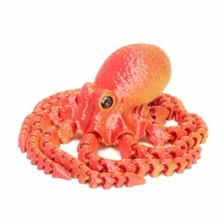 Осьминог пластиковый