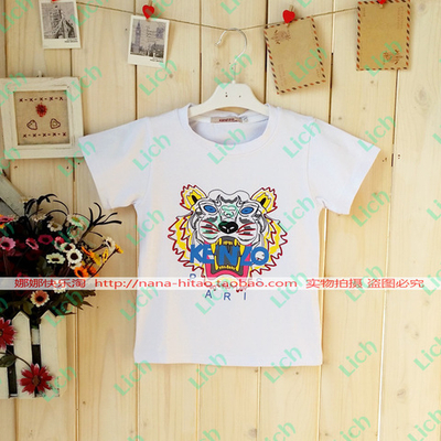 Футболка с принтом тигра и надписями