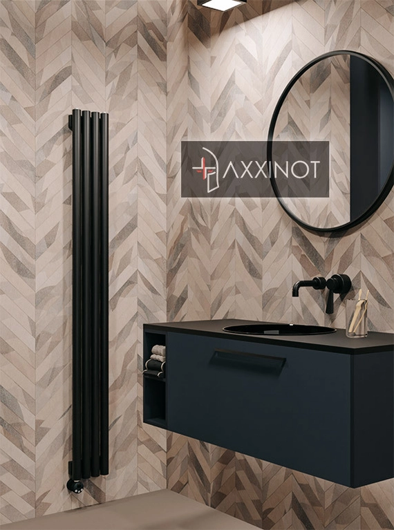Axxinot Mono VE 1250 - вертикальный электрический трубчатый радиатор высотой 1250 мм