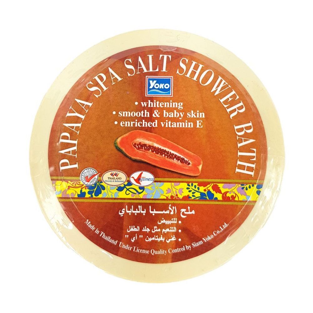 Соль-скраб для тела Yoko Papaya Spa Salt Shower Bath с экстрактом Папайи 250 г