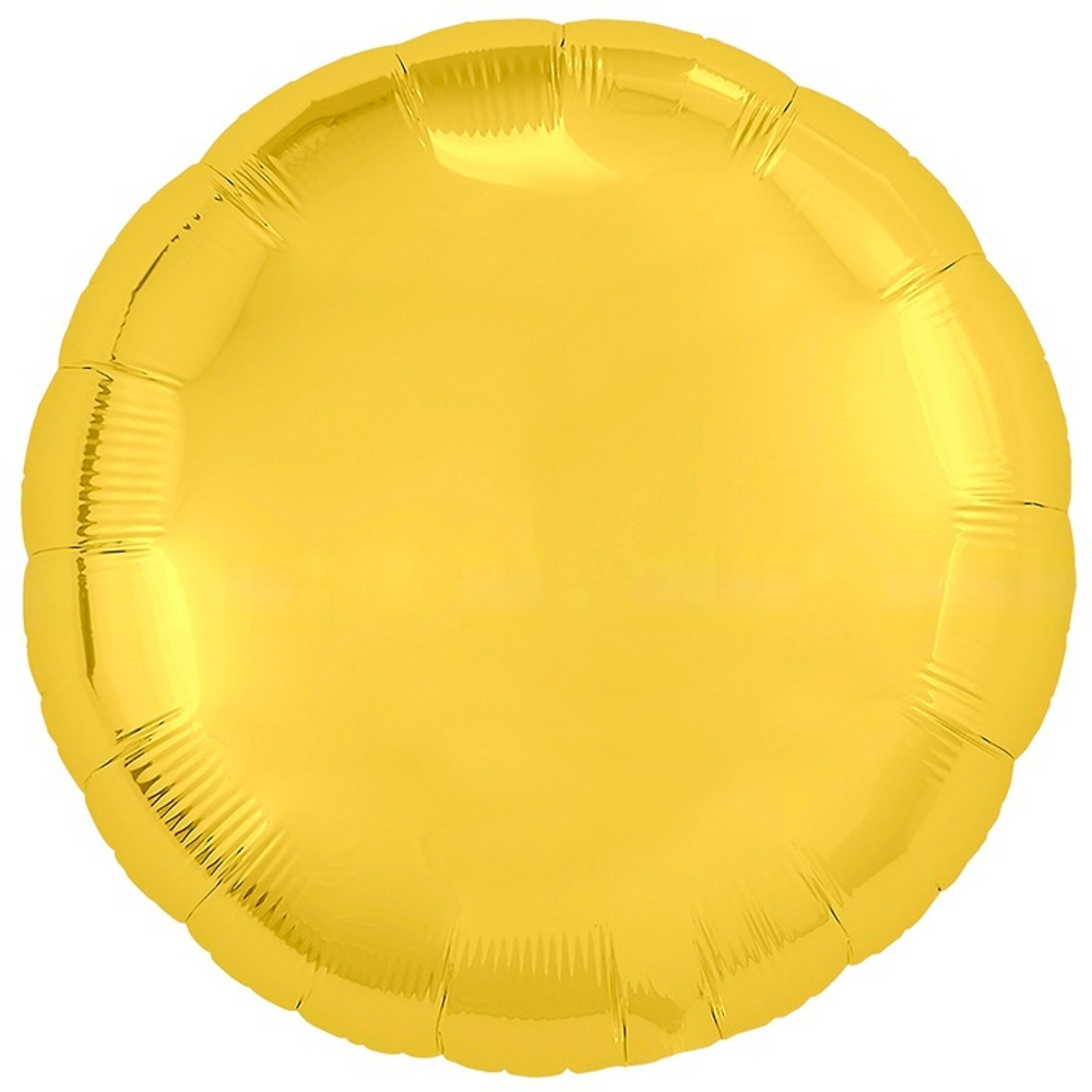 Р 30" Круг Металлик Золото 70 см.