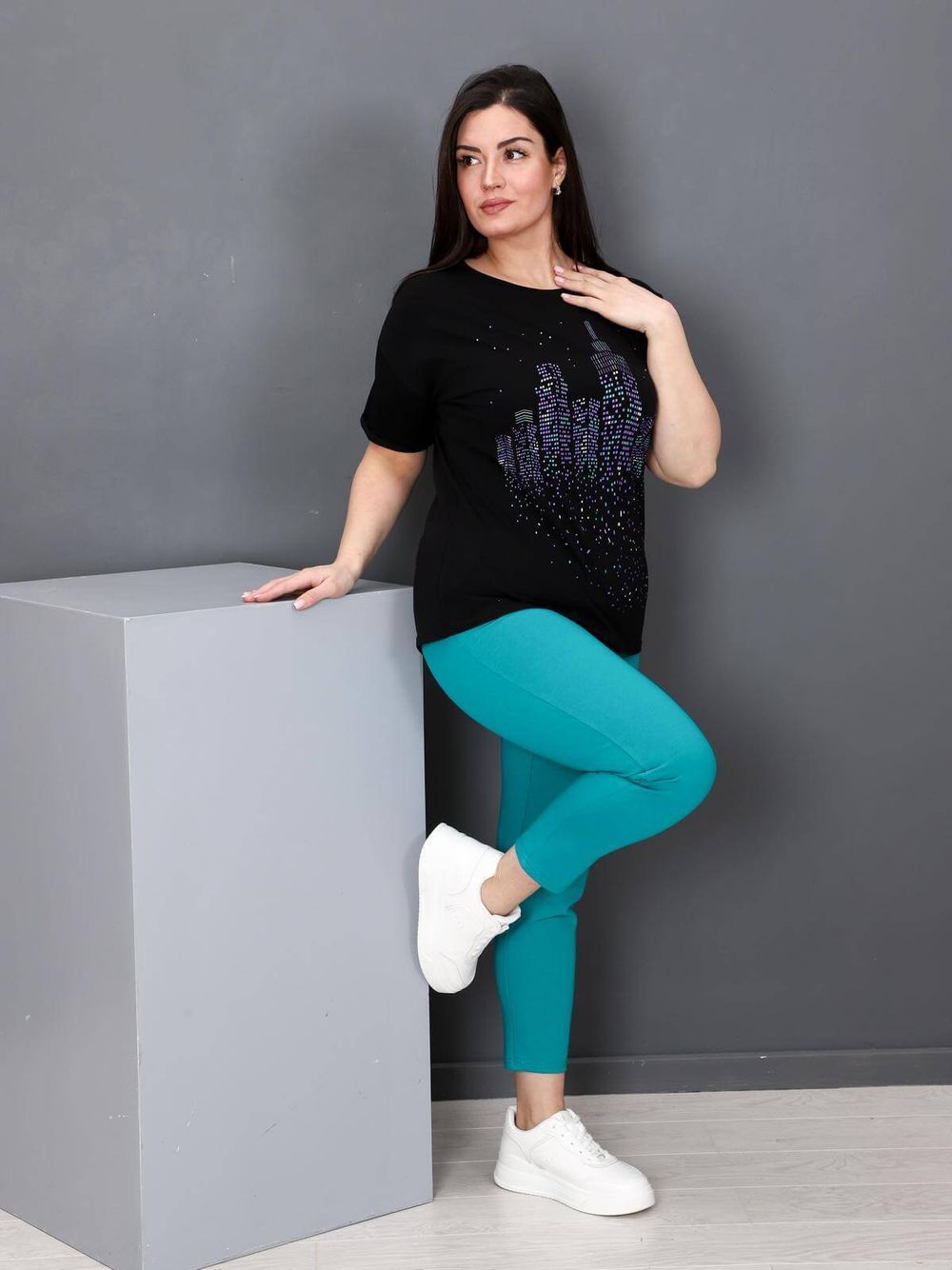 Манхэттен - костюм бирюзовый Iv-capriz (Акция)