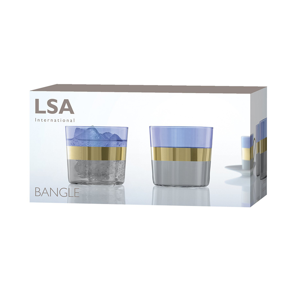 Набор стаканов bangle, 310 мл, фиолетовый, 2 шт.