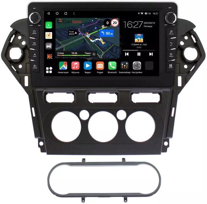 Магнитола для Ford Mondeo 4 2010-2015 - Canbox 1019 Android 10, Быстрая, CarPlay, 4G SIM-слот
