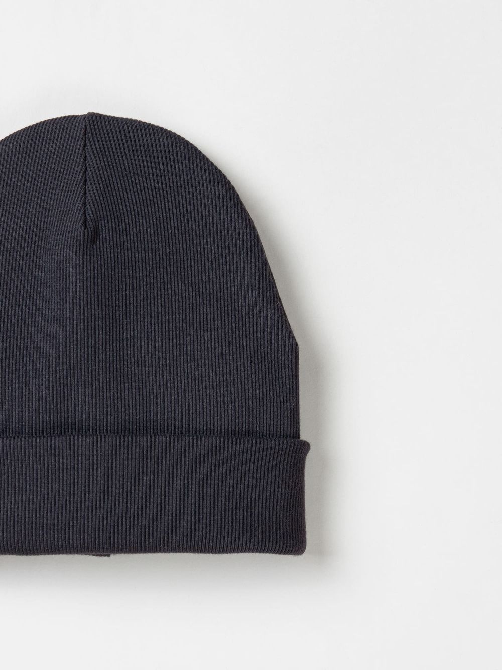 Шапка трикотажная двухслойная "Графит"