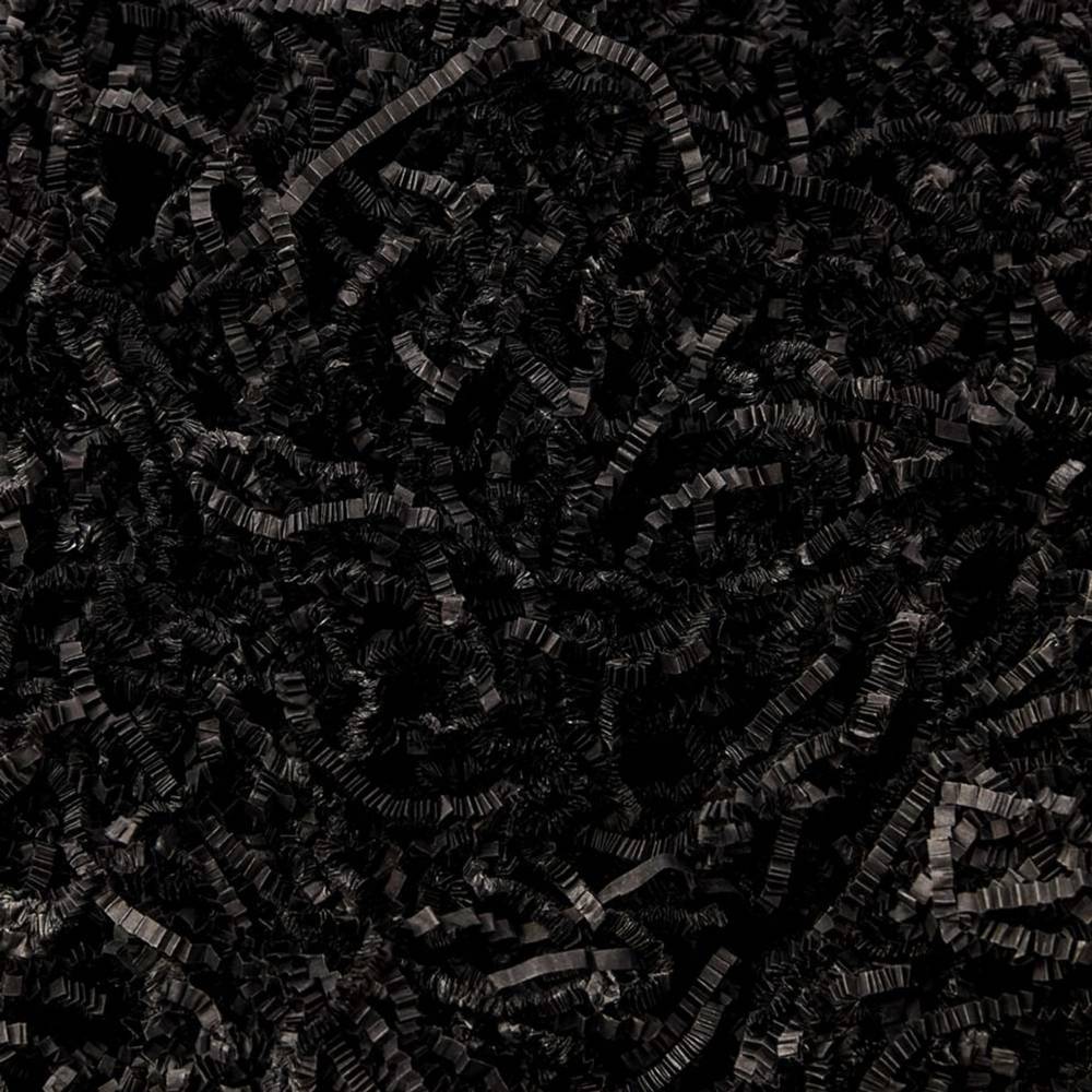 Наполнитель Бумажный 100г Гофрированный (Черный)