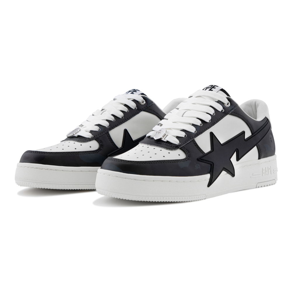 A Bathing Ape Bathing Ape Star Appliqu Sneakers черный