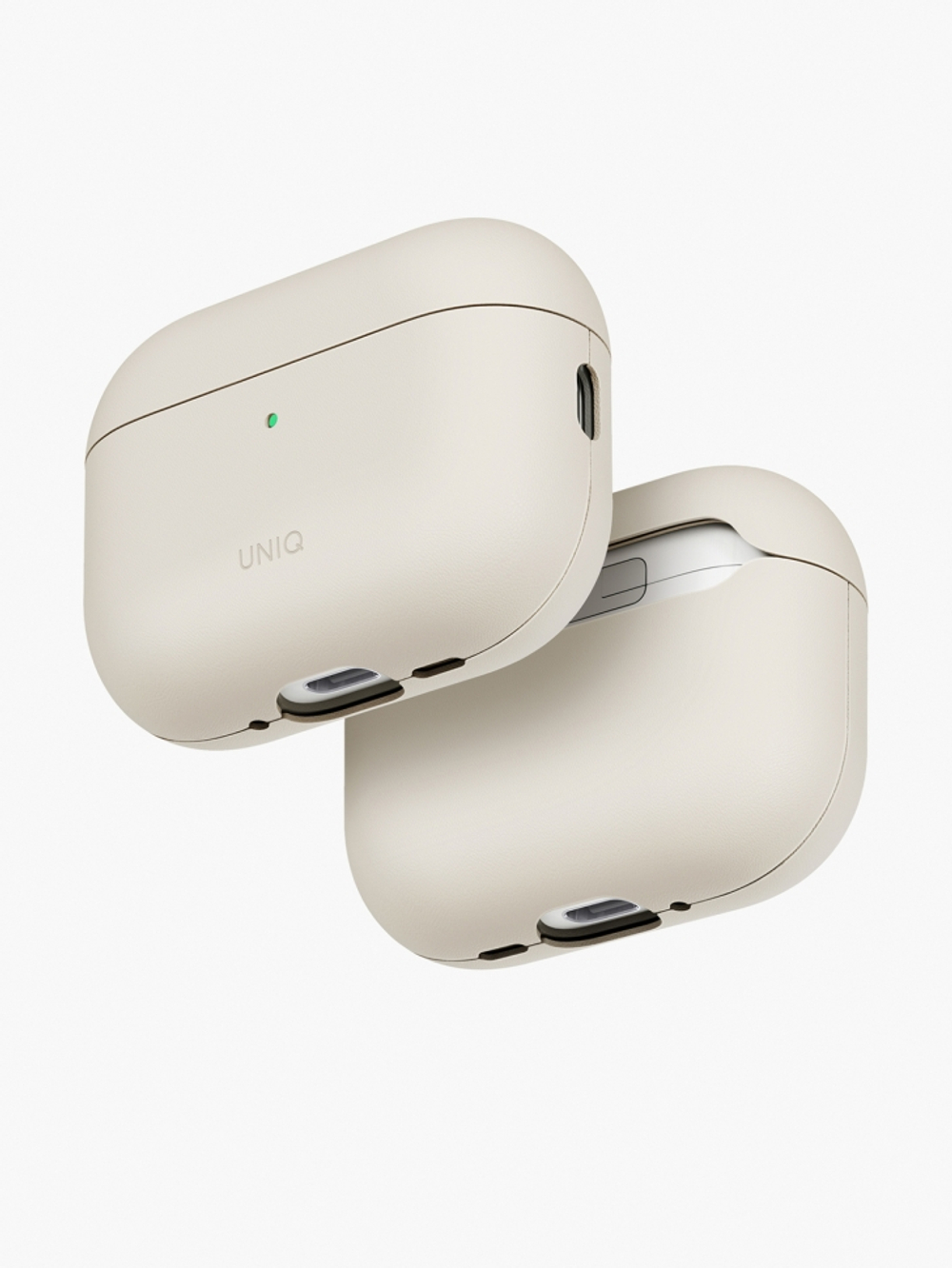 Uniq для Airpods Pro 3 чехол Lyden Vex Leatherette Clay