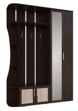 Ксения-1 bts Прихожая венге/лоредо, 1,5м