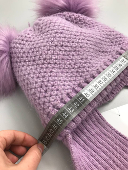 Шапка красивая на 3/4 года