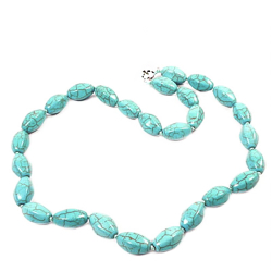 Бусы "Бочата" бирюза асс.