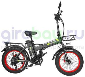 Электровелосипед Syccyba F10 Pro (48V/20Ah) - Красный обод фото №9