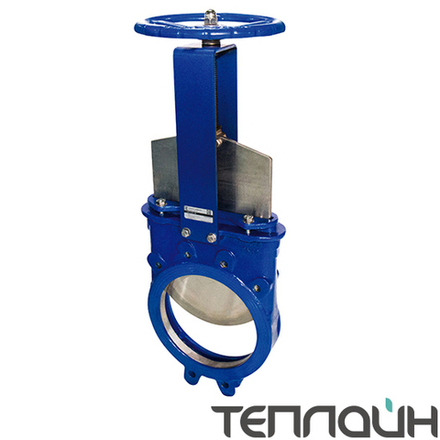 Задвижка шиберная DENDOR K51GV DN 800 PN 10 межфланцевая