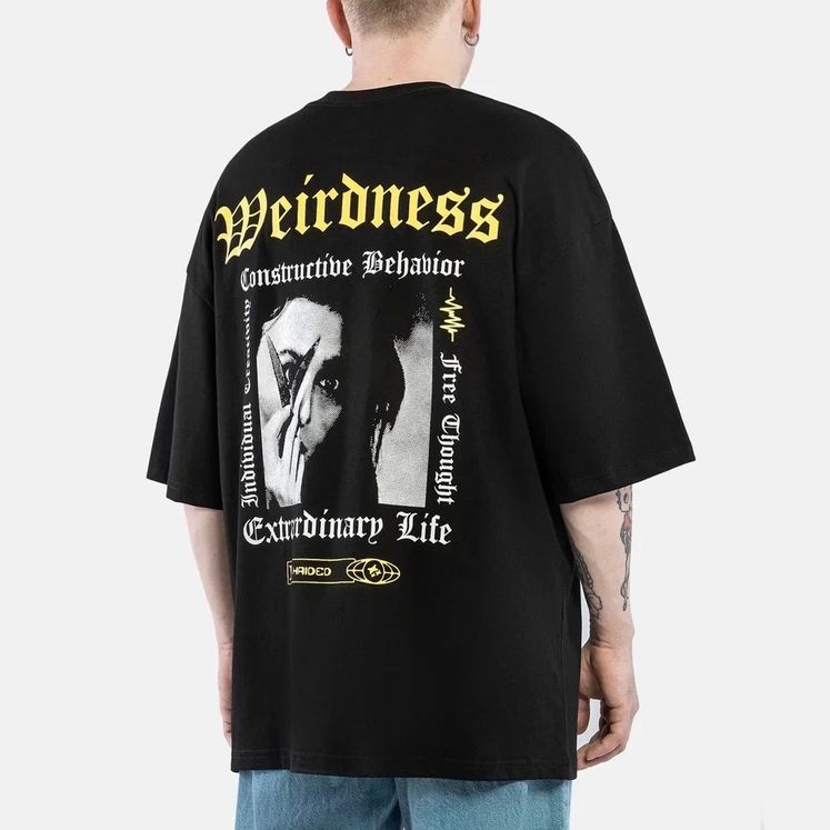 Футболка HAIDED WEIRDNESS, черный