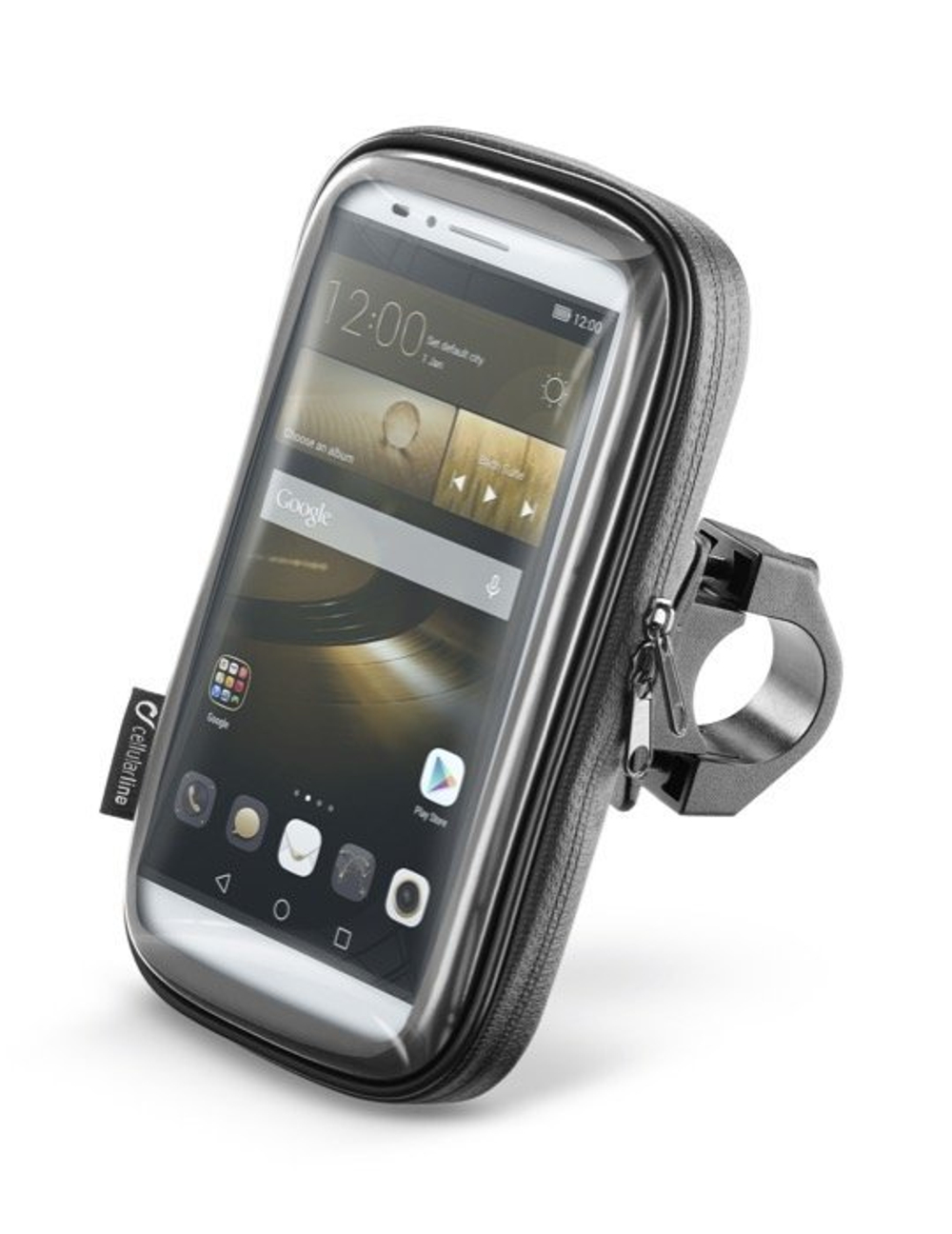 Универсальный держатель для смартфона диагональю до 6 дюймов на руль мотоцикла