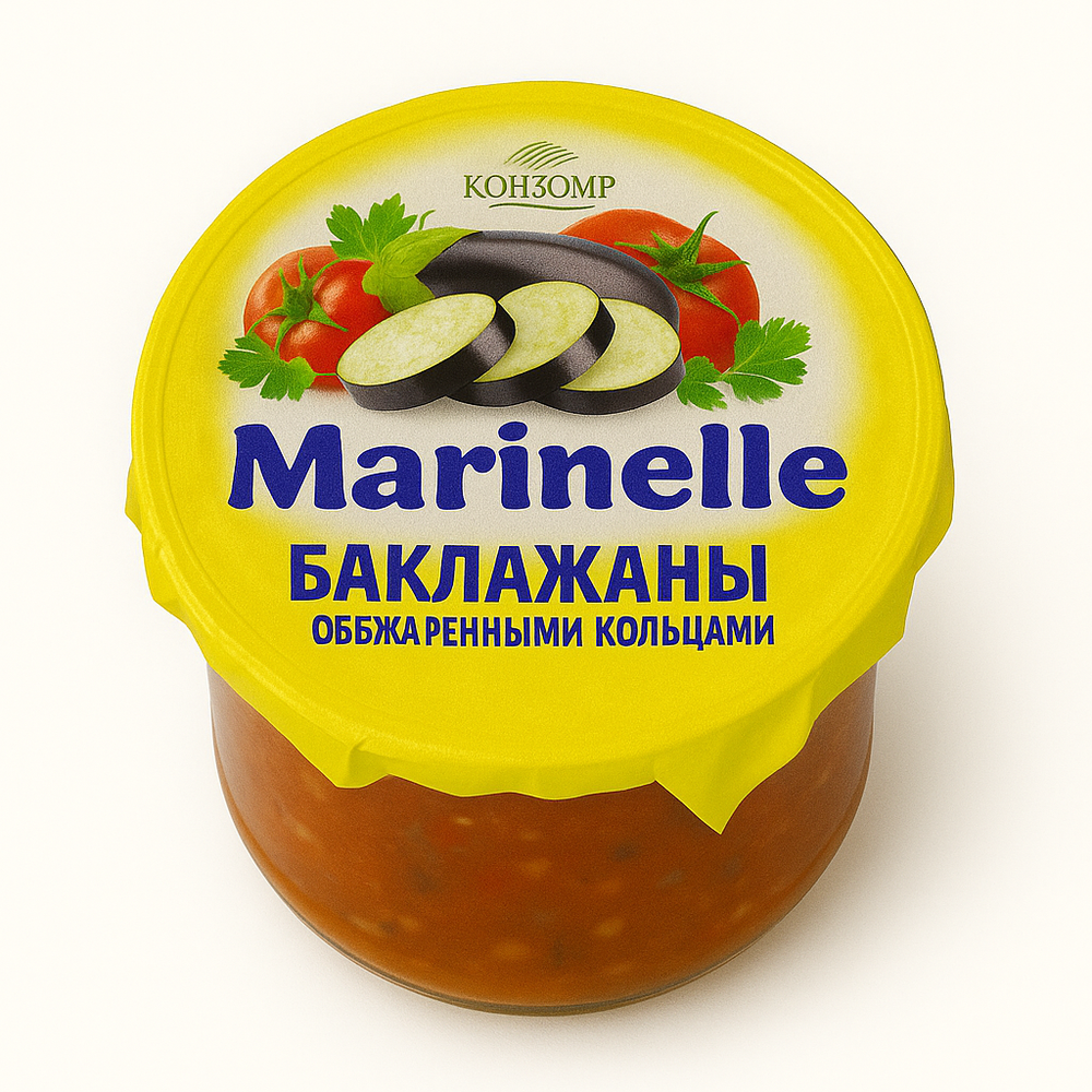 Баклажаны в томатном соусе Marinelle 480 гр