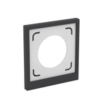 Рамка 1 пост IP44, KANT, ванильный марципан