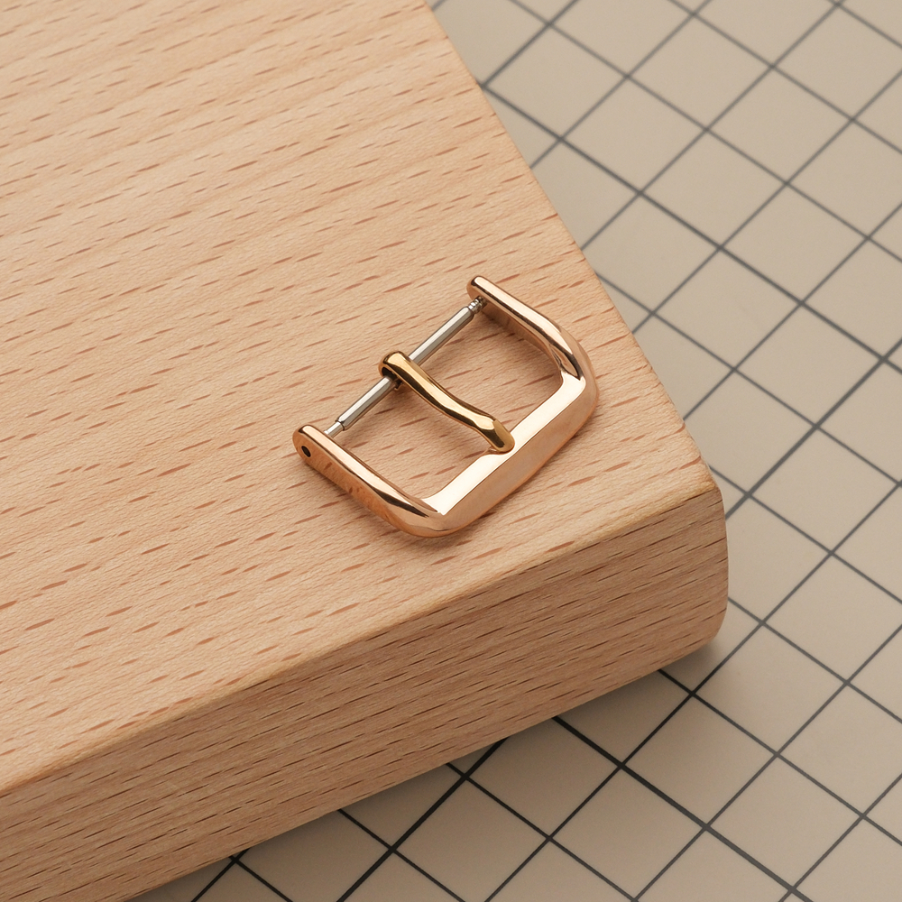 Классическая застежка, цвет розовое золото