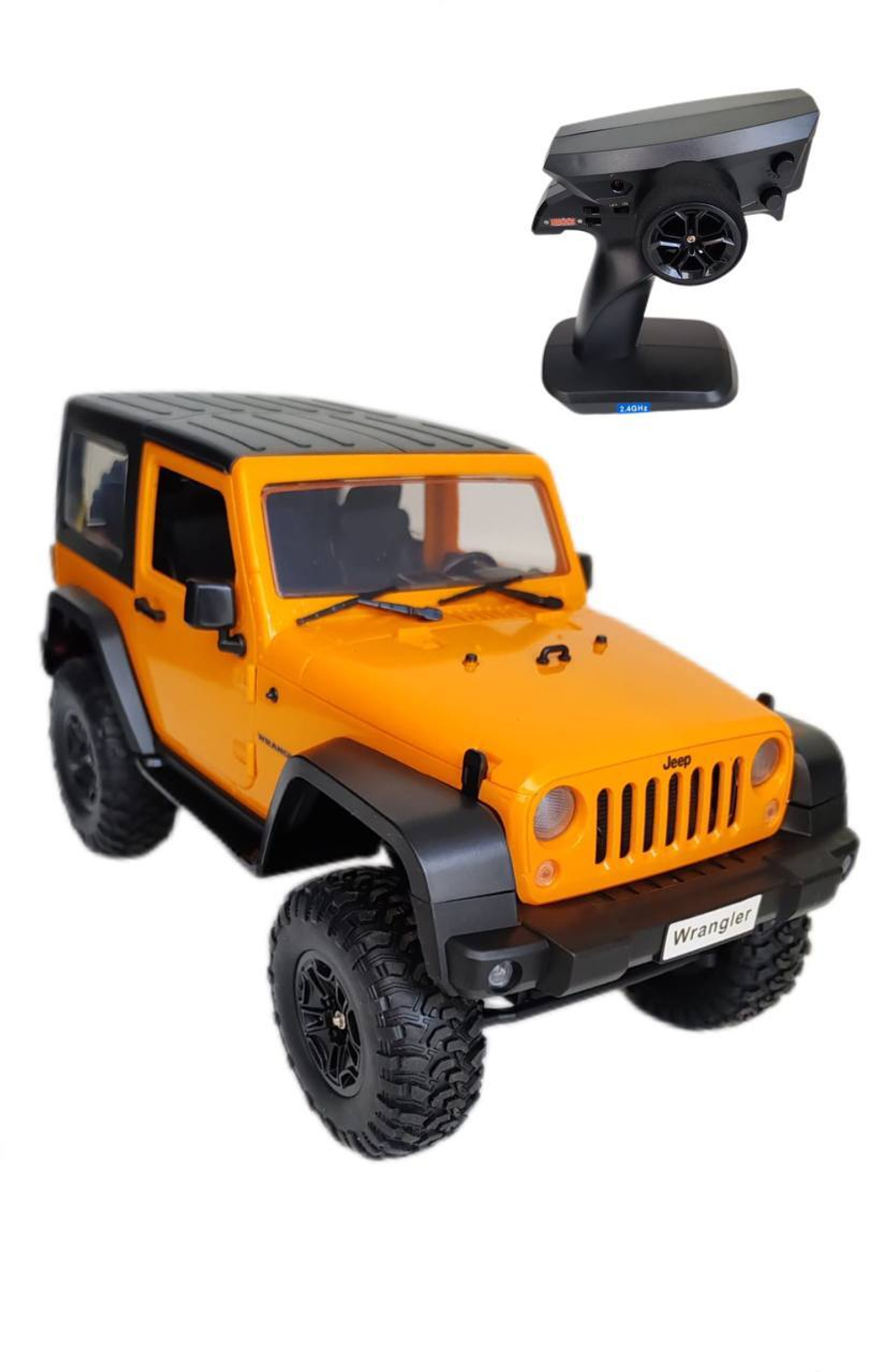 Радиоуправляемый краулер Double Eagle JEEP 1/14 4WD 2.4G RTR оранжевый