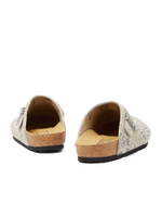 Клоги Из Замши Camel Suede Paisley Clogs