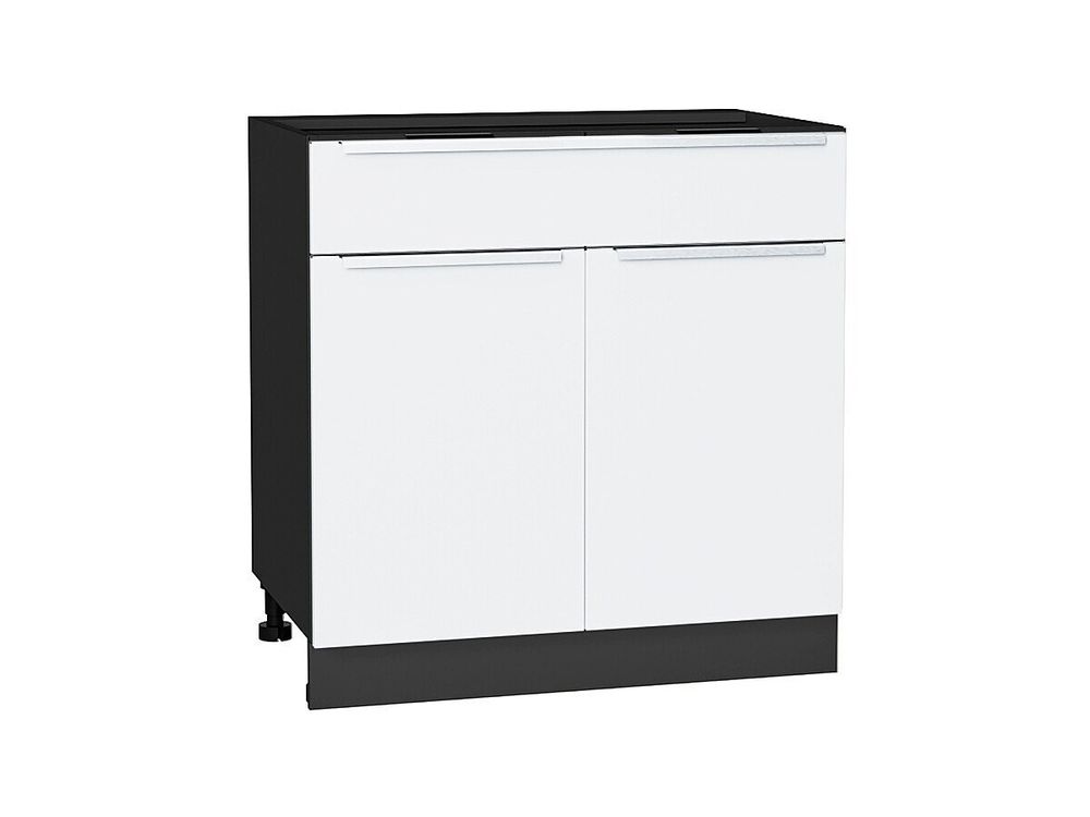 Шкаф нижний с 2-мя дверцами и ящиком Фьюжн