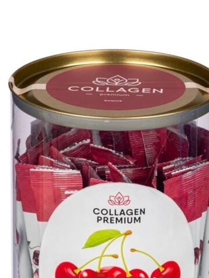 Туба Collagen Premium - Вишня (Стики) 31 стик- пищевой коллаген