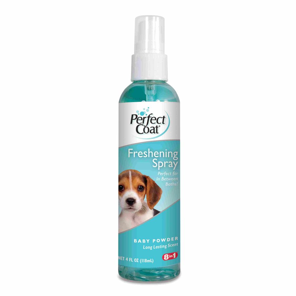8in1 Freshening Spray Baby Powder освежающий спрей для собак с ароматом детской присыпки 118 мл