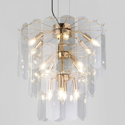 Подвесная люстра Eurosvet Claire 60171 золото