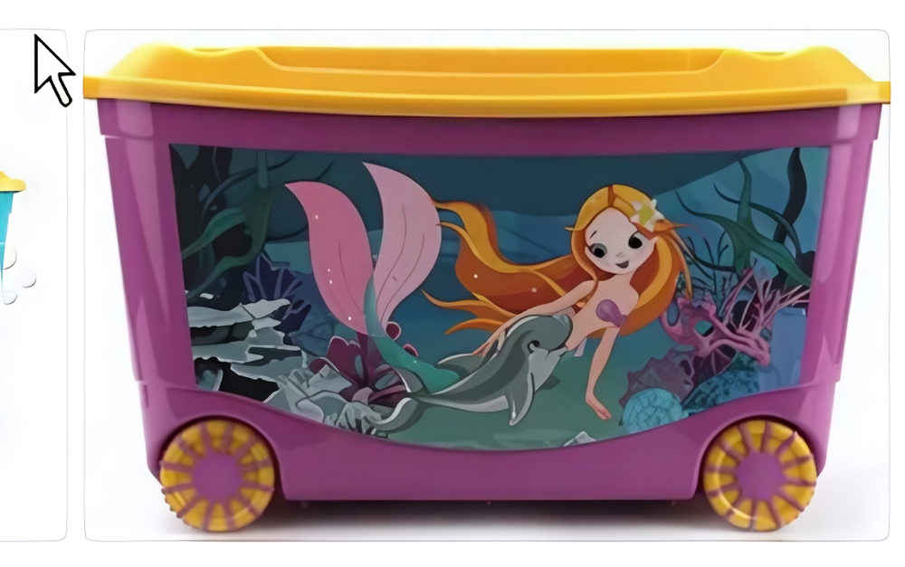 Песочный набор №101 4предм. ведро-цветок 0,3л., сито, грабли, совок (Стеллар)