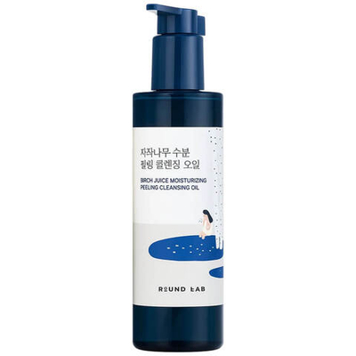 Round Lab Birch Juice Moisturizing Peeling Cleansing Oil, 200ml Гидрофильное масло с берёзовым соком