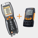 Портативный газоанализатор Testo 330-1 LL NOx BT+мультиметр Testo 760-2 с магнитным креплением, кейс