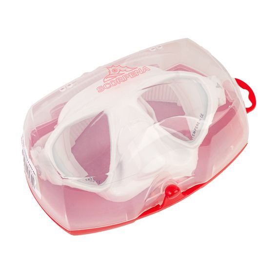 Маска Scorpena Z малообъемная белая
