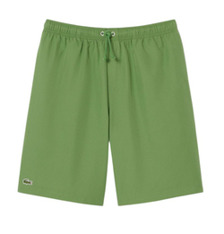 Мужские теннисные шорты Lacoste Lightweight Diamond Taffeta - green