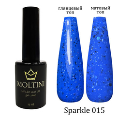 Гель-лак Moltini “Sparkle” 015, 12 ml