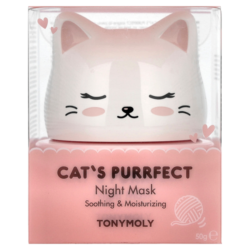 TonyMoly, Ночная косметическая маска Cat's Purrfect, 50 г