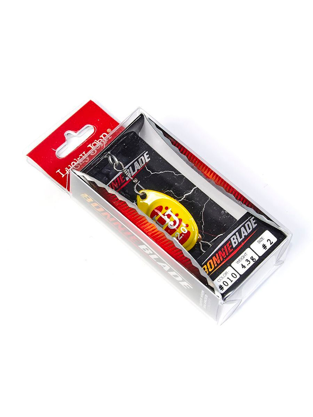 Блесна вращающаяся Lucky John BONNIE BLADE 4 10.3г 011 в блистере