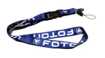 Foton (синий) / Брелок, шнурок для ключей на шею Foton (фотон), ланъярд, крафт, синий (1 шт)