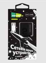 Зарядное уст-во USB +кабель TypeC More Choice NC46a/2.4a