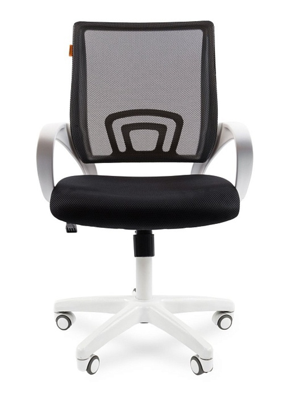 Офисное кресло CHAIRMAN 696, ткань TW/сетчатый акрил,пластик белый