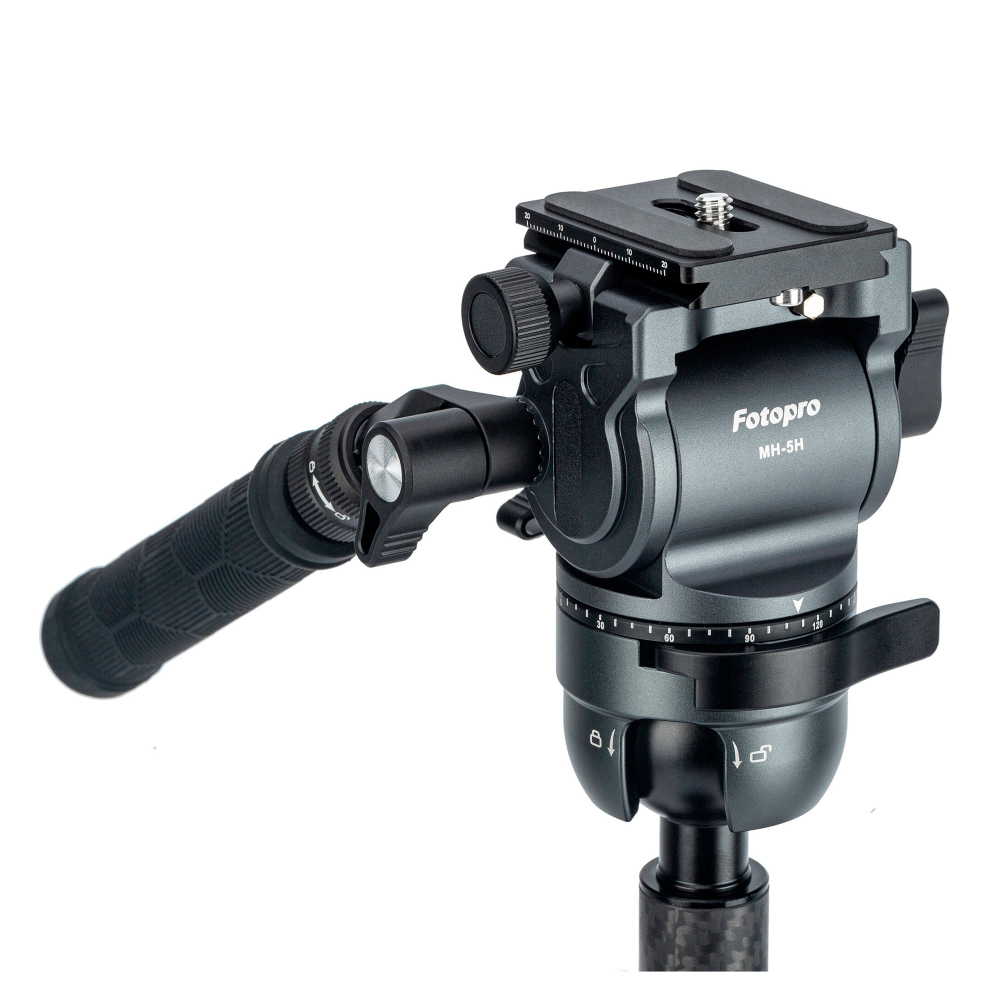 Штатив Fotopro X-Airfly Max Video, карбон, серый