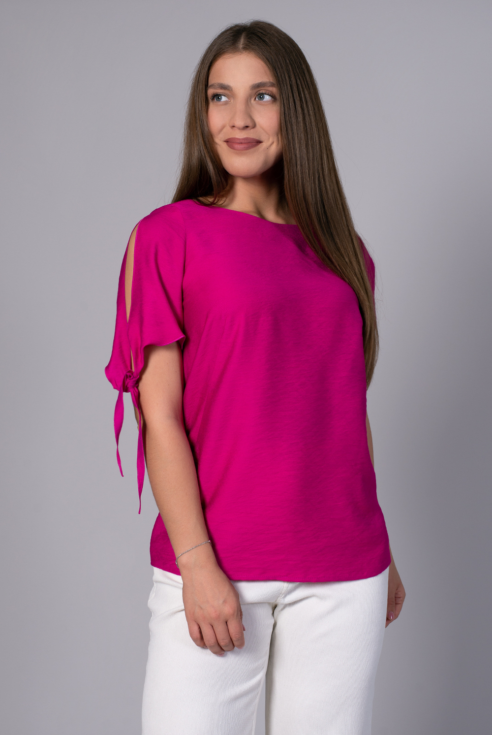 Блузка женская 3967ВП, фуксия #31Ф093967ВП