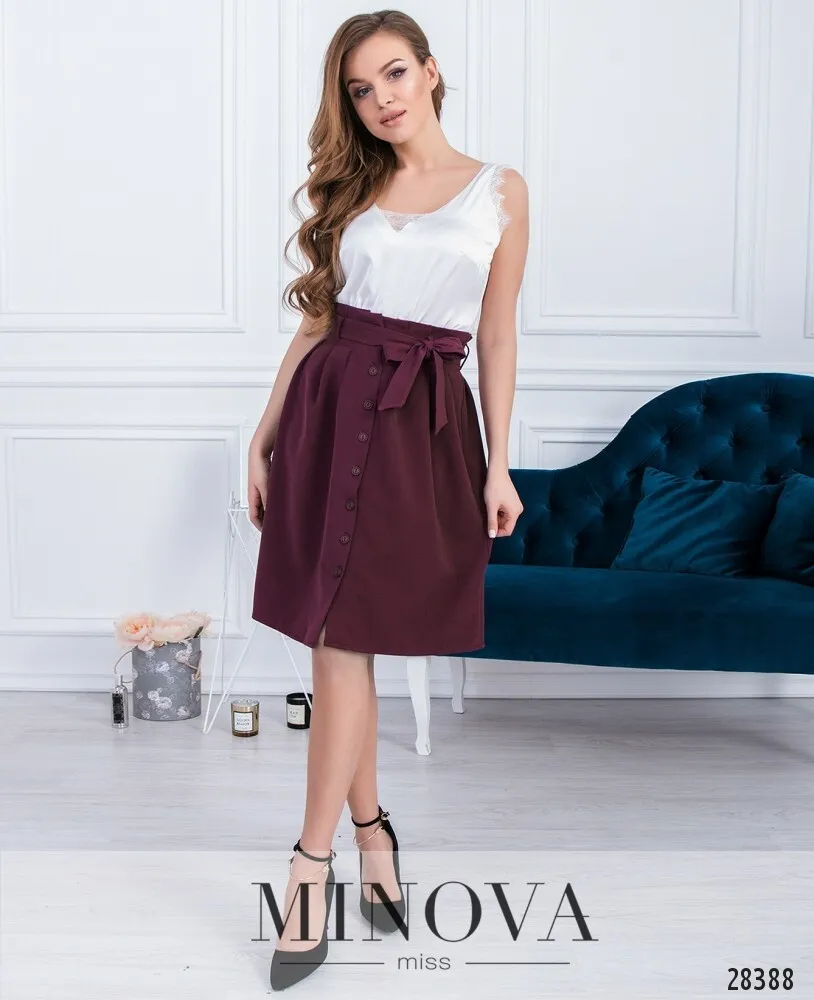 Юбка 1121-1--марсала Minova