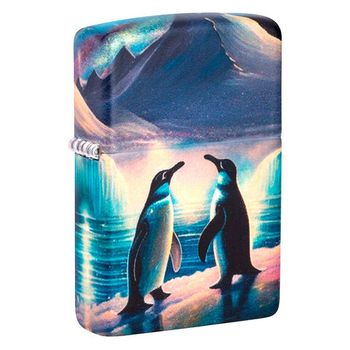 Зажигалка Zippo Penguin с покрытием Glow In The Dark Green (46014)