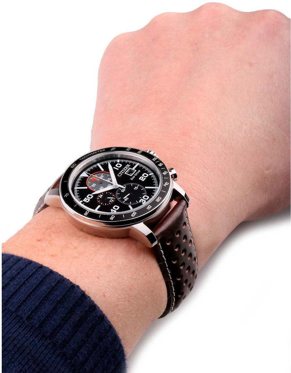 Мужские японские наручные часы Citizen CA0641-24E