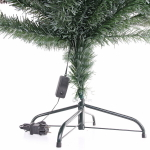 Ёлка светодиодная «Царская» 210 см,ПВХ+леска, шишки, белое напыление, Теплый белый (270 веток) (T2121-210)