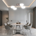 Citilux ATMAN SMART CL226A141 RGB LED Умная люстра Матовый Хром