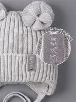 Шапка вязаная демисезонная для девочки