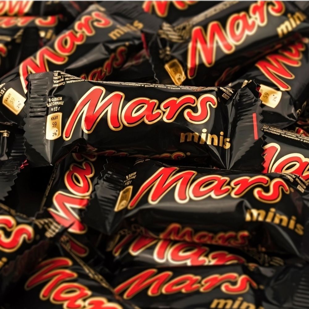 Шоколадные батончики Mars Minis 2,7 кг